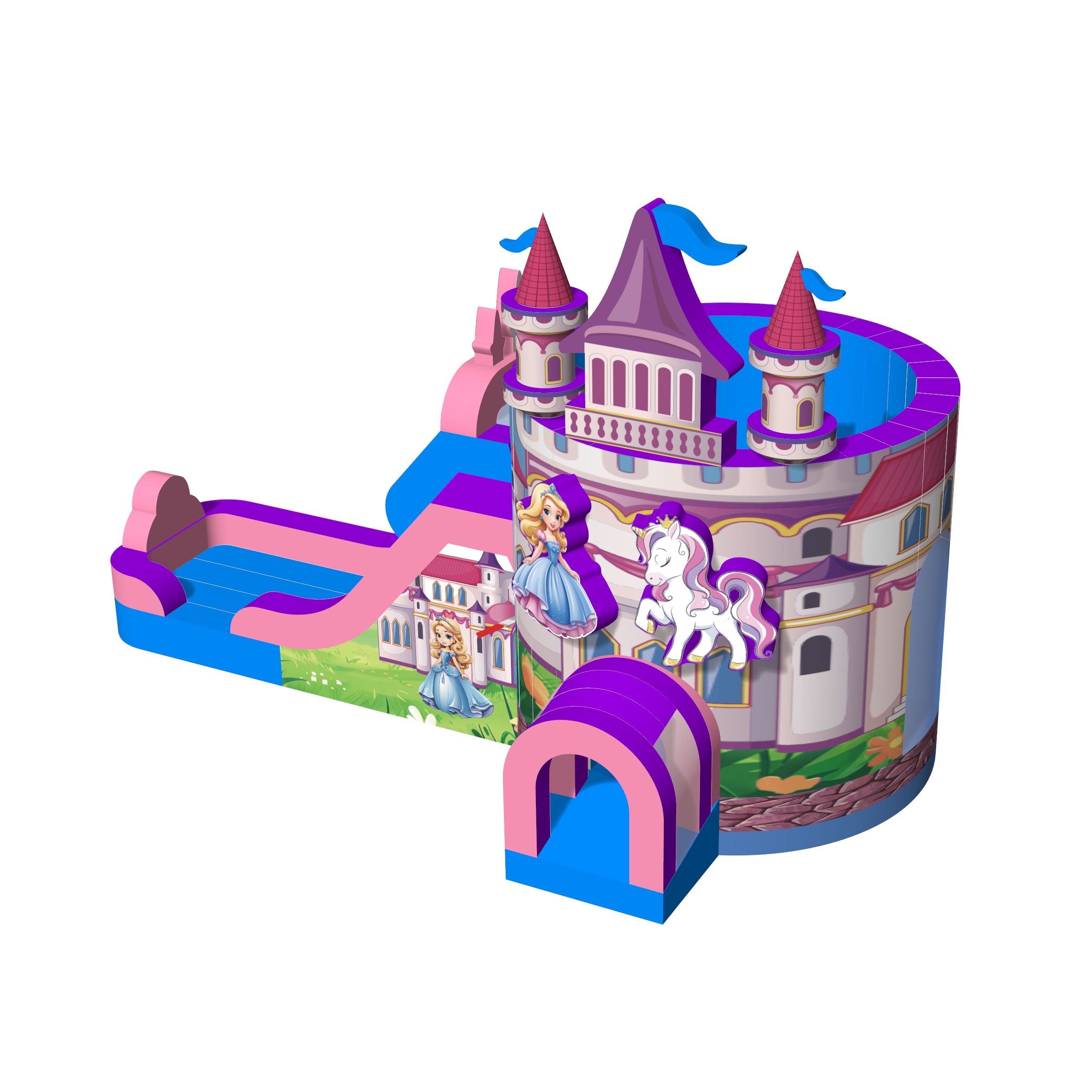 Princess Castle Zeichnung 9